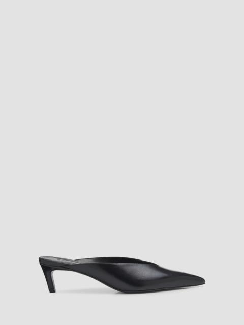 SCHUTZ Women's Loren Mid 90MM Leather Stiletto Mules - Black