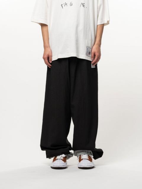 Maison MIHARAYASUHIRO Sweat Layered Wool Pants