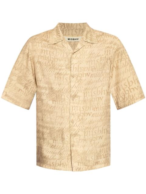 MISBHV logo-print shirt