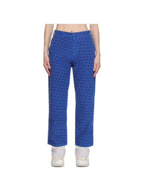ERL Blue Padded Trousers