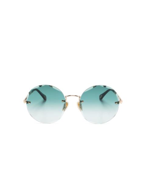 round-frame sunglasses