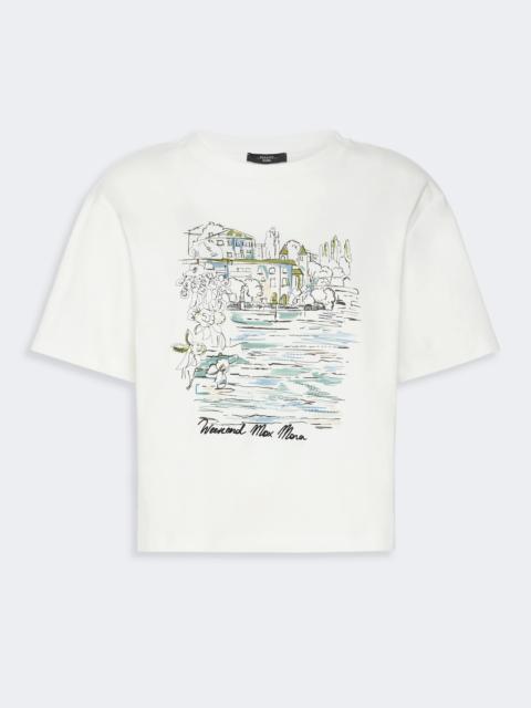 WEEKEND Max Mara SALA Boxy-fit cotton T-shirt - WHITE