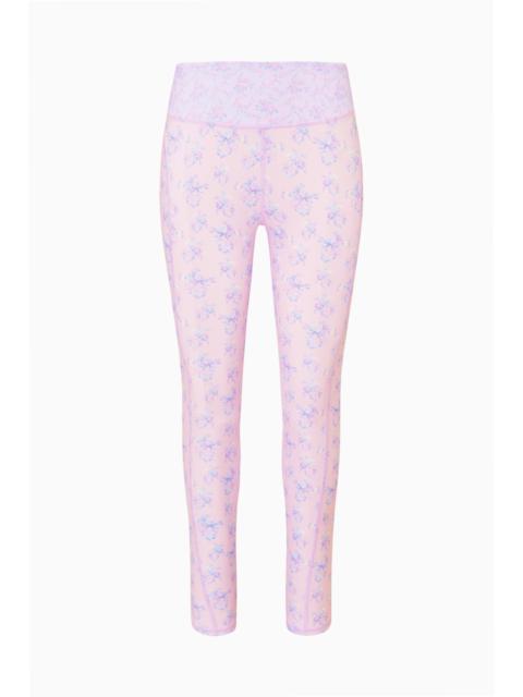 LoveShackFancy Rhosyn Mixed Print Leggings