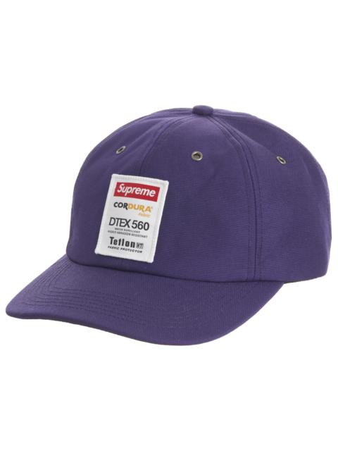 Supreme Supreme Cordura Teflon Label 6-Panel Dark Purple