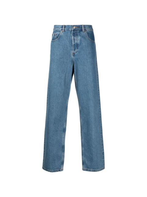 A.P.C. high-rise straight leg jeans