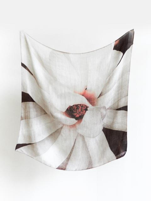 CASEY/CASEY SQUARE SCARF - SERIE 1 - CASHSILK - PETALS