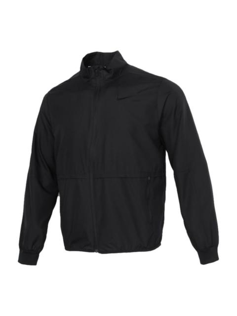 Nike Nike As M Nk Flex Hybrid Jkt Sports Stand Collar Windproof Jacket Black CU6739-010