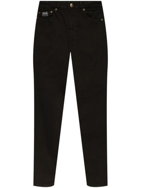 VERSACE JEANS COUTURE logo-patch jeans