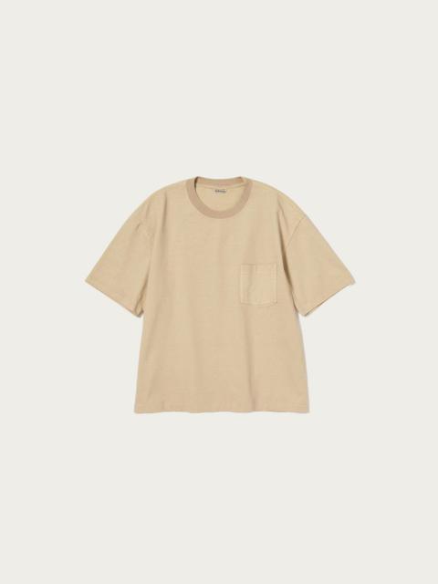 Heavy Weight Pocket Tee - Light Camel
