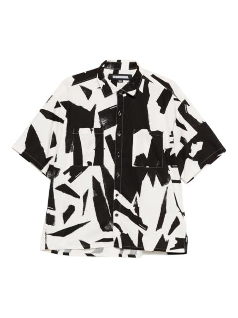 NEIGHBORHOOD abstract-print shirt