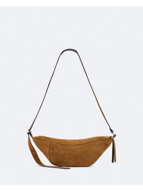 ALLSAINTS ESME SUEDE CROSSBODY BAG