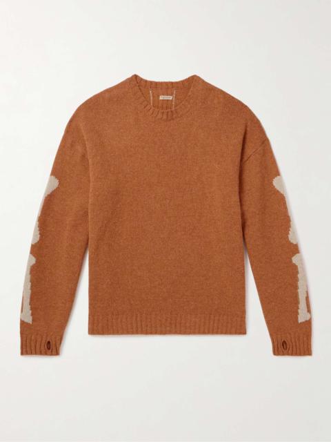 Kapital 5G Intarsia Wool Sweater