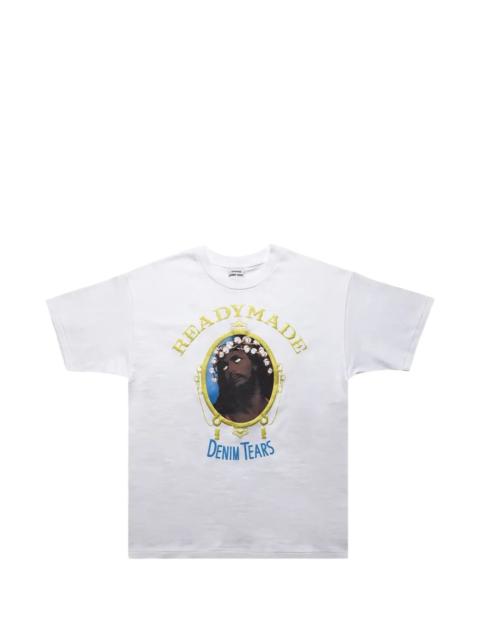 DENIM TEARS wreath logo short-sleeve T-shirt