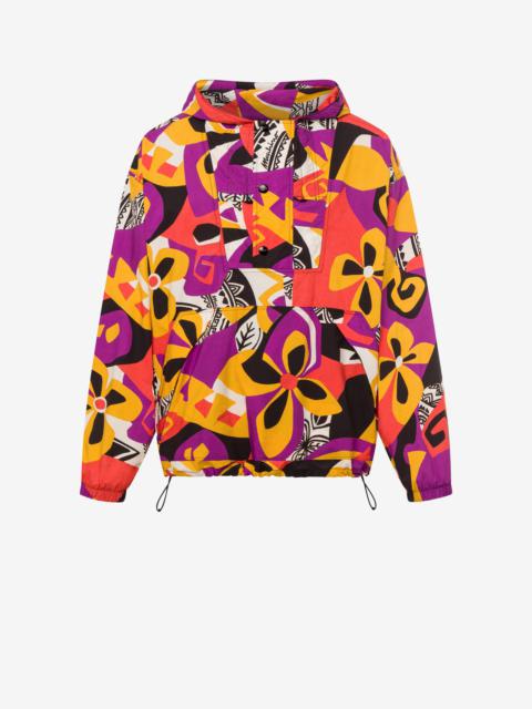 Moschino GEOMETRIC PRINT NYLON ANORAK