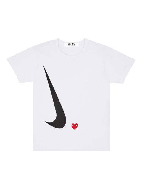Nike Women's x Comme des Garçons PLAY T-Shirt 'White'