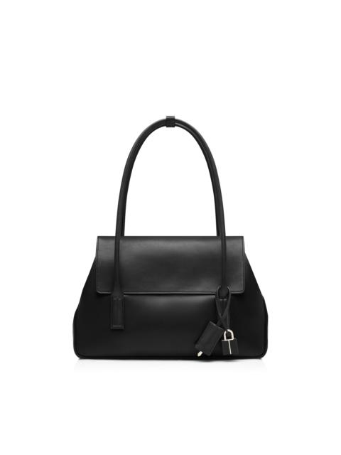TOM FORD NATURAL LEATHER ECLIPSE MEDIUM SHOULDER BAG