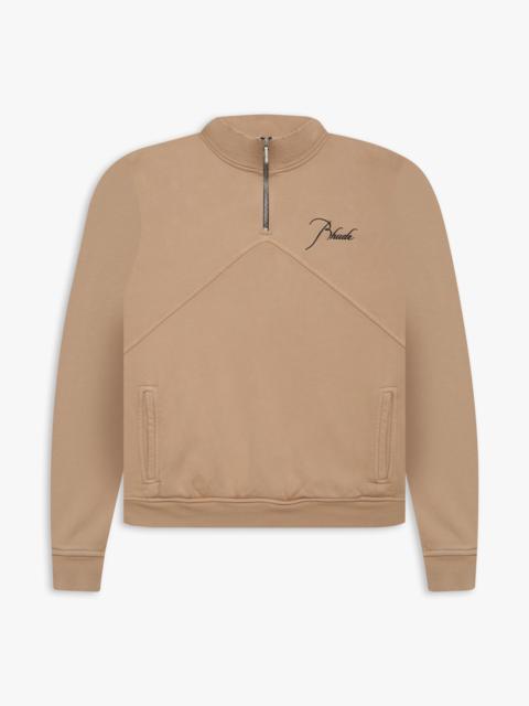 QUARTER ZIP