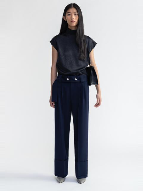 パンツ Aeron Madeleine - Knitted Suiting Pants AERON MADELEINE Knitted suiting pants | REVERSIBLE