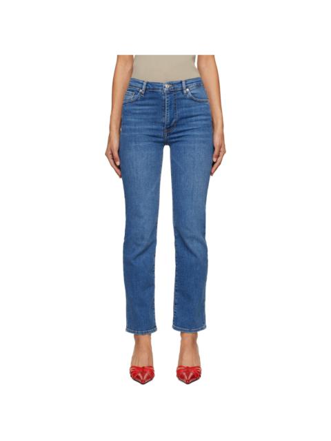 FRAME Blue 'Le Sleek Straight' Jeans