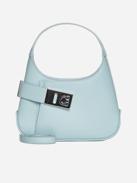 Arch mini leather hobo bag