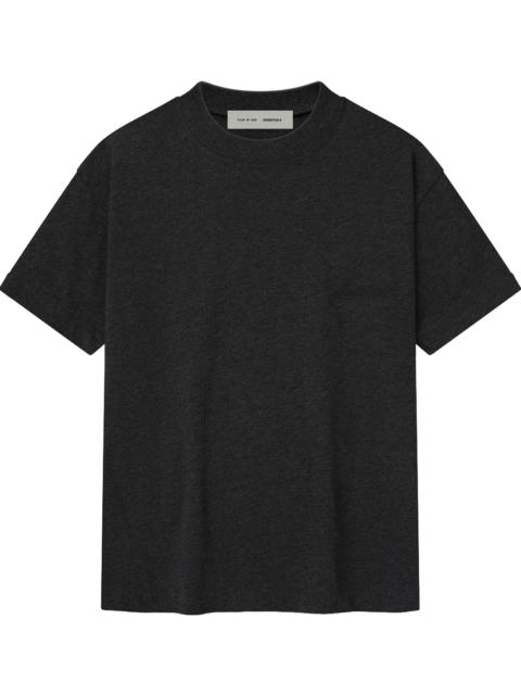 ESSENTIALS Embroidered Essential Tee GS "Vintage Black" 785HO251461K
