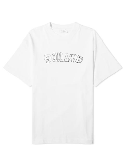 soulland Soulland Kai Roberta Logo T-Shirt