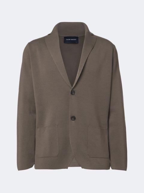 THOM SWEENEY Knitted wool blazer
