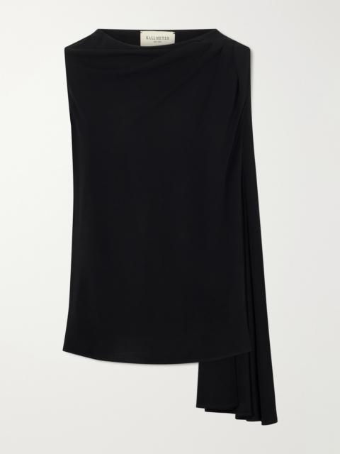 KALLMEYER Floriana Ruched Jersey Tank