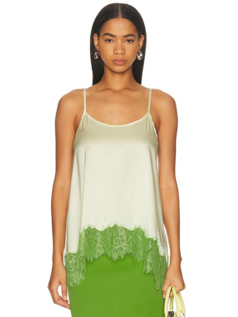 STAUD Chloe Silk Cami Top