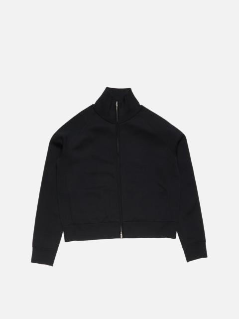 Acne Studios Logo zip cardigan - Black