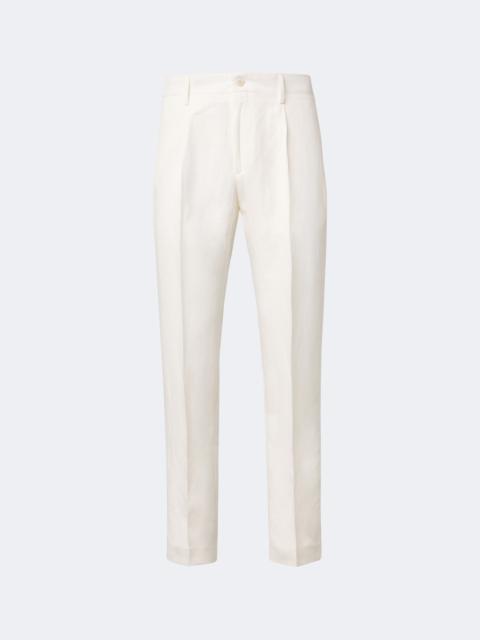 Canali Linen and silk slim pants
