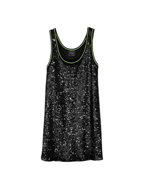 Short dress Black - Sequin