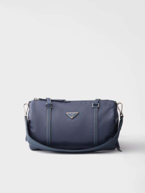 Prada Large Re-Nylon and Saffiano leather duffel bag