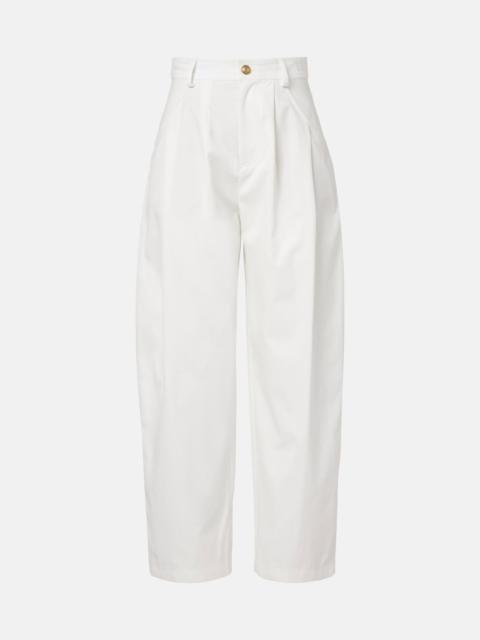 Brunello Cucinelli Cotton wide-leg pants