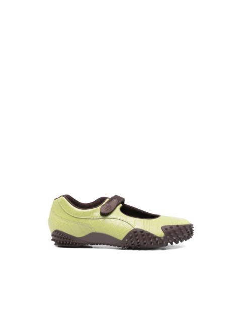 PUMA Mostro Fey croc-effect sneakerinas