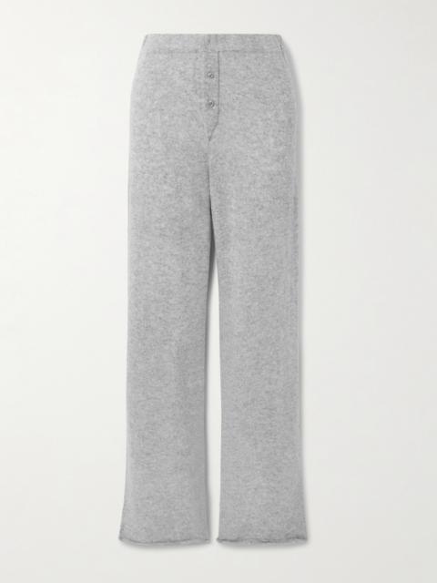 ÉTERNE Cruz Cashmere Wide-leg Pants