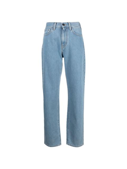 W' Noxon high-rise straight-leg jeans