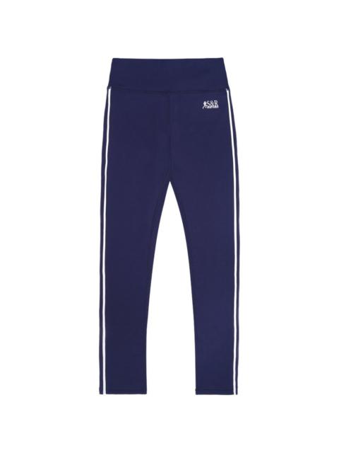 Sporty & Rich SR Runner stripe-detail leggings