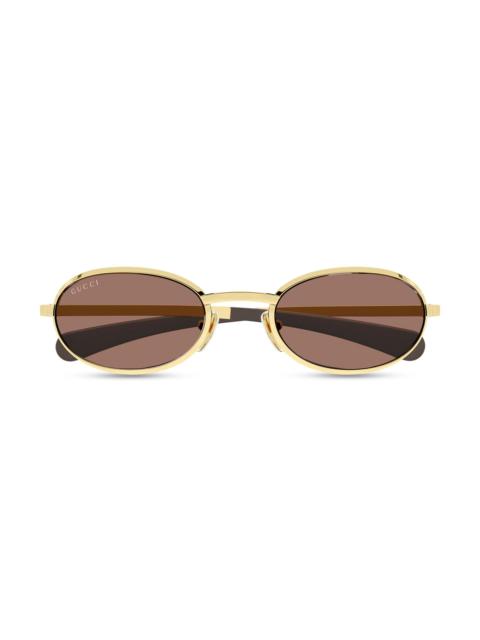 ジェントルモンスター　Academya02 ブラウン GENTLE MONSTER Academya 02 square-frame glasses - ACADEMYA02