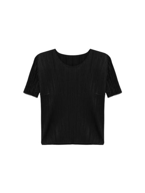 Pleats Please Issey Miyake plissé-effect T-shirt