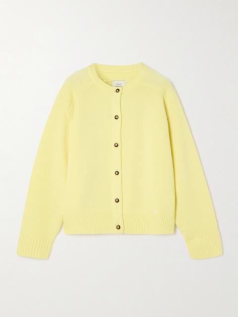 Loulou de Saison Aidar Merino Wool And Cashmere-blend Cardigan