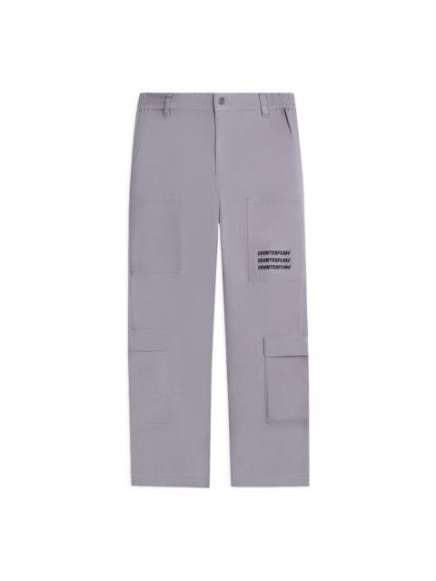 Li-Ning Li-Ning Counterflow Triple Logo Straight Pants 'Purple' AKXSC21-2
