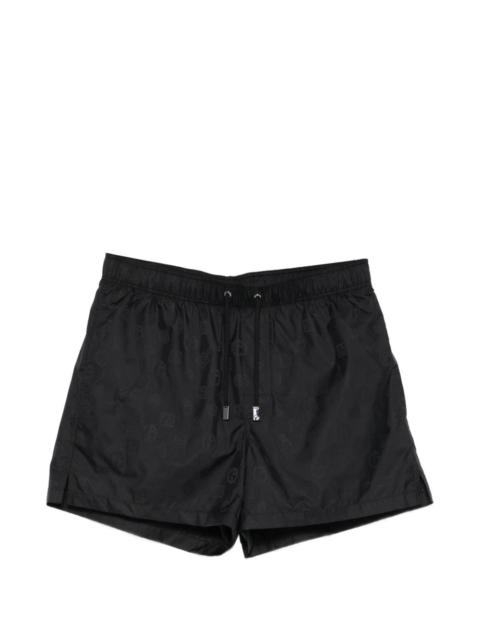 GIORGIO ARMANI print swim shorts