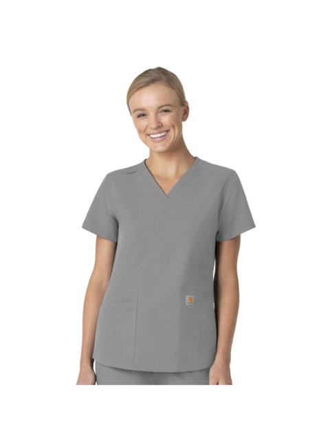 Carhartt Women's Force Essentials V-Neck Scrub Top