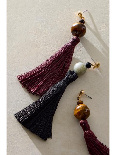 FREE PEOPLE Pip Semiprecious Tassel Earrings