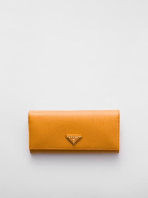 Prada Large Saffiano Leather Wallet