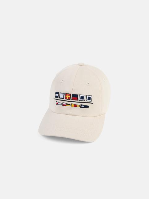 J. PRESS MADE-IN-USA J. PRESS NAUTICAL FLAGS DAD HAT