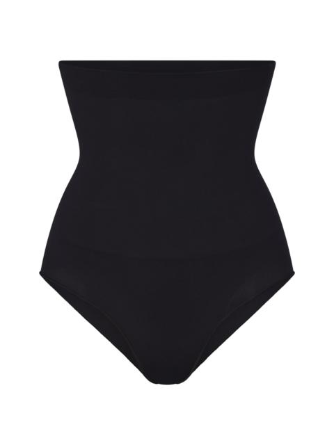 SKIMS Women's Core Strong High-Waisted Brief - Onyx