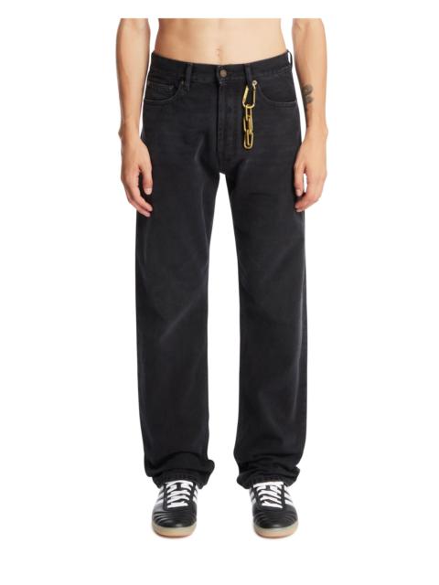 DARKPARK Black Larry Straight-Leg Jeans
