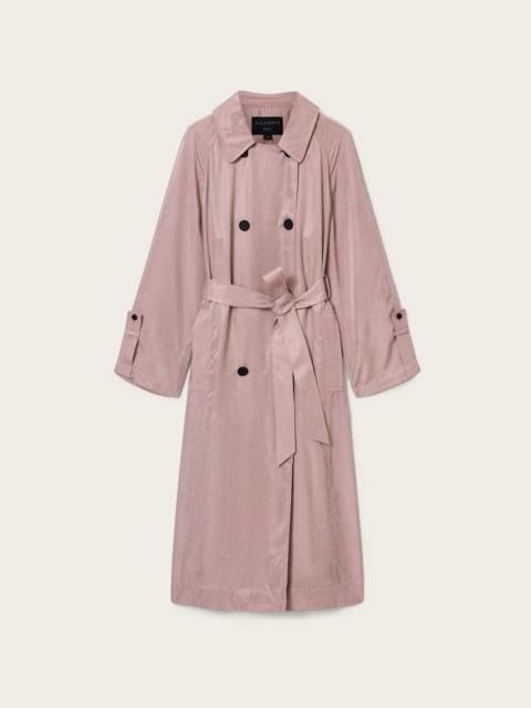 ALLSAINTS LIZIE DOUBLE BREASTED TRENCH COAT